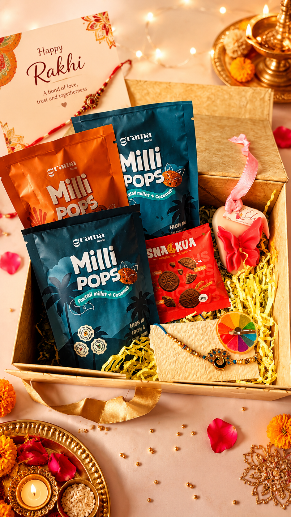 Rakshabandhan Gift Hamper by Grama Foods