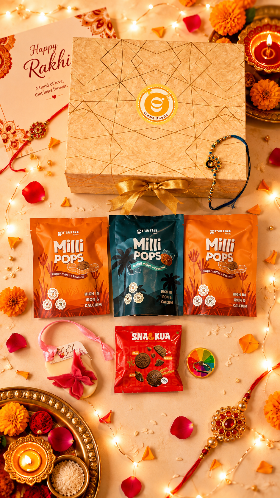 Rakshabandhan Gift Hamper by Grama Foods