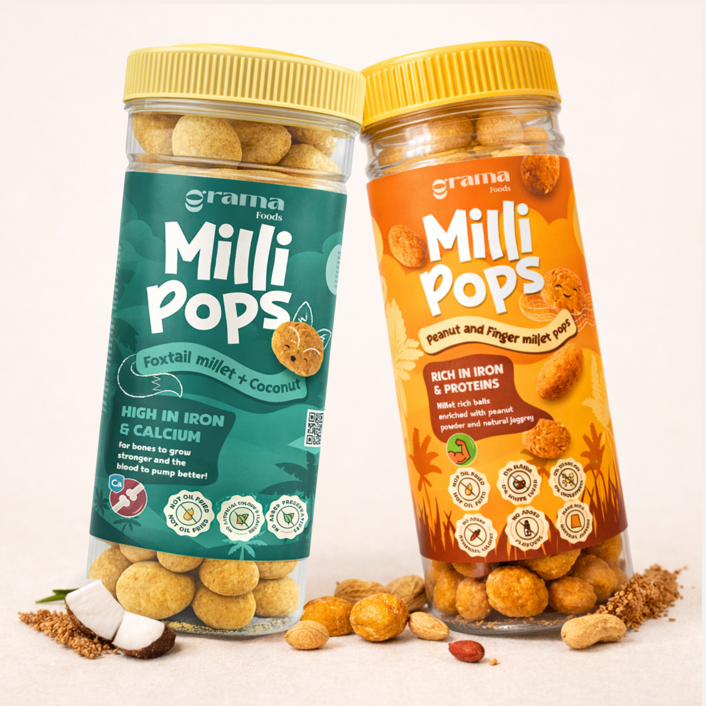 Combo! Jar of Milli Pops